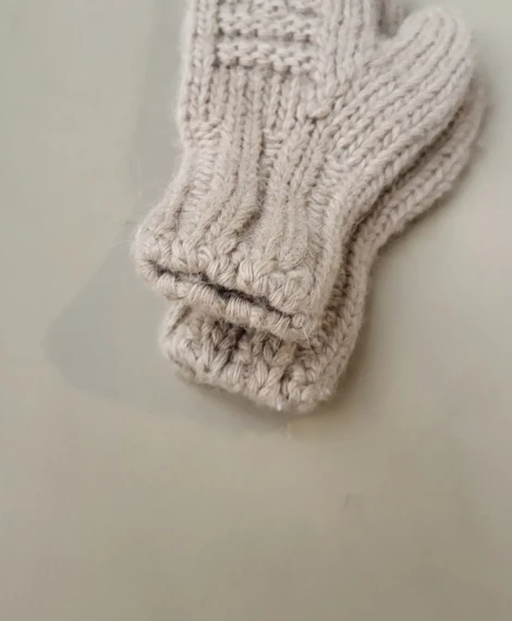 Варежки детские из верблюда