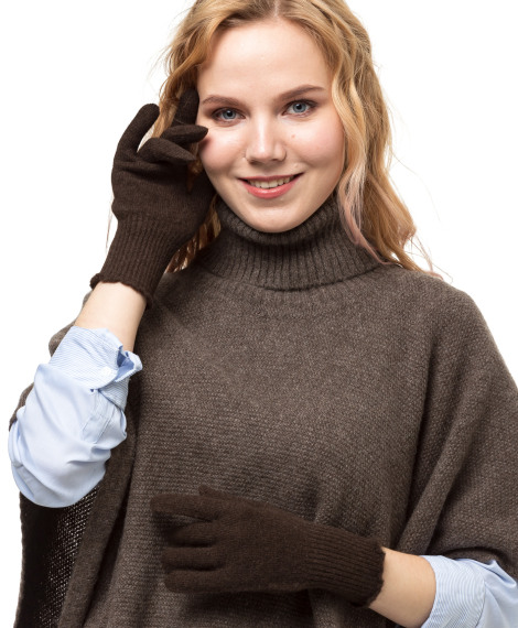 Перчатки женские из пуха яка