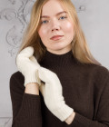 Варежки ЖЕНСКИЕ двойные из кашемира