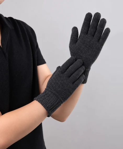 Перчатки женские из кашемира