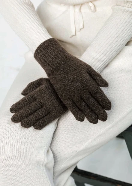 Перчатки женские из пуха яка
