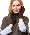 Перчатки женские из пуха яка